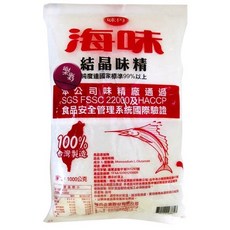 味丹 海味 結晶味精 台灣製造 SGS FSSC 22000 HACCP, 1個