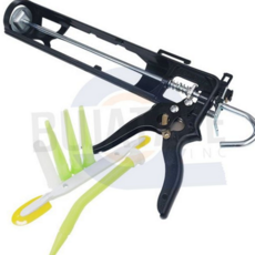 실리콘 코킹건 밀폐형 전문가용 컷팅 실리콘 수동 작업용 노즐 헤라 도구