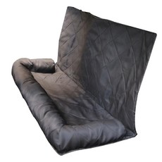 後排車載寵物墊窩, 1個, 黑色