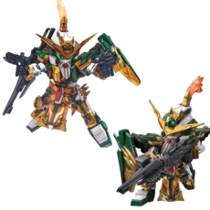 SD건담 월드 삼국창걸전 촉에리어 황충 건담 듀나메스 프라홈런너오프너, 1개