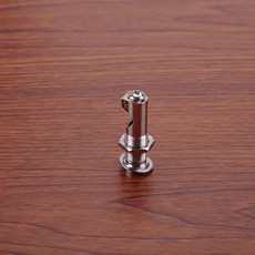 실버 로커 소켓 튜브 금속 내구성 일렉트릭 기타 트레몰로 암 부품 긴 서비스 수명, 1개, 기본, 기본