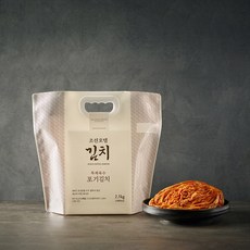 조선호텔 특제육수 포기김치 2.5kg, 1개