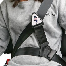 兒童安全帶調節器保護套 適用於汽車, 兒童安全帶固定器 普通款, 1個