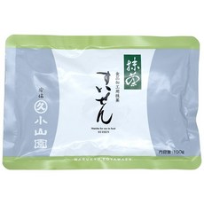 [마루쿠 고야마엔] 가공용 말차 수선 100g 알루미늄 봉투