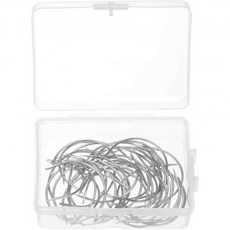 하핑턴 50개 커브드 니들 4인치 C타입 직조 재봉 바늘 가발 카펫 가죽 캔버스 수리 차단 뜨개질을 위한 큰 눈을 만드는 화장품, 2inch