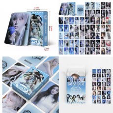 엔믹스 NMIXX 블루발렌타인 포카+스티커 총92장(포토카드 60장+스티커 32장)