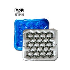 엠디프라임 에어방석 쿨방석 물방석 공기방석 블루/그레이, 그레이(회색)