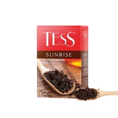 TESS Sunrise Leaf 테스 선라이즈 잎차, 100g, 15개입, 1개