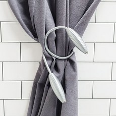 커튼 자바라 컬러 타이 자석커튼타이 마그네틱커튼타이 커튼정리 커튼끈 커튼장식, 1개