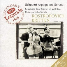 Verve Schubert: Sonata for Arpeggione bowed guitar Piano d.821 / Schumann: 5 Pieces in the Popula, Verve Schubert: Sonata for Arp