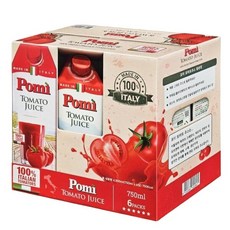 포미 토마토주스 750ml x 6개 무설탕 무가당 100착즙 토마토 쥬스