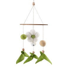 兒童感官發展玩具 蜜蜂花朵床鈴, 花朵床鈴, 1個