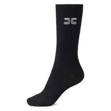 엘리자베타프랑키 로고 자수 골지 니트 양말