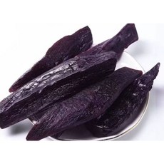加太食品 蒸地瓜乾 紫心地瓜，獨立包裝，天然健康零食，口感Q彈，膳食纖維豐富，無添加人工色素及防腐劑, 500g, 1個