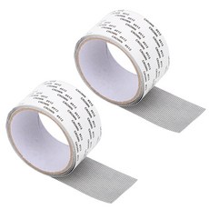 1+1 방충망 보수테이프 2m 잘라쓰는 모기장 구멍 패치 롤테이프형 5x200cm 방충테이프, 1세트