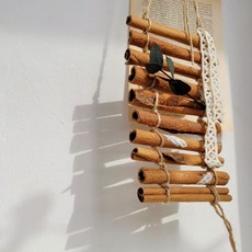 공기정화 아디엘 시나몬가랜드 계피 천연방향제 캠핑소품 아기반려동물방향제 벌레기피제 공기정화, 1개