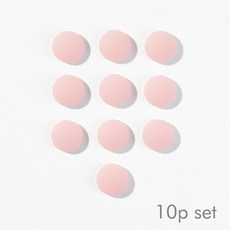 에버피크 냉장고 인테리어 자석 마그넷, 연핑크원10p