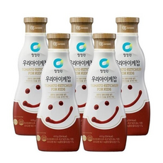 청정원 우리 아이 케찹, 410g, 5개