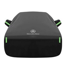 겨울 자동차 방수커버 벤츠 야외 대형 생활 보온 우박 중형 A클래스 블랙, GLC 블랙