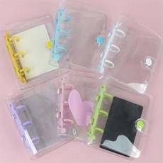 루미까사 미니 링바인더 케이스 포켓다이어리, 그린