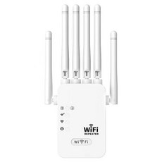 WIFI無線訊號延伸放大器 六天線, 1個, 六天線放大器