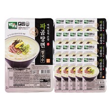 백제 쌀국수 파곰탕면 93.5g, 20개