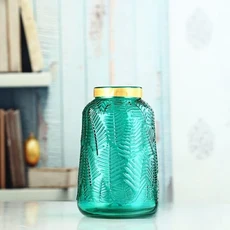 북유럽 추상 미술 조각 꽃병 세라믹 장식품 흑백 창의적인 송진 모델 룸 홈, 1개, 06 Green corduroy