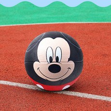 兒童橡膠籃球 運動玩具 幼兒園遊戲皮球 冰雪奇緣2 蜘蛛人卡通拍拍球 交換禮物 便宜玩具, 1個, 三號米奇大頭