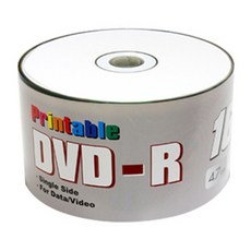 멜로디 DVD-R 16X 프린터블 공디스크 벌크 4.7GB 50p