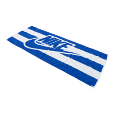 나이키 클럽 풀 타월 HF9408 (119/400/654) 스포츠 타월, 1개, 블루/화이트