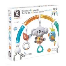Benbat 嬰兒彩色推車玩具架-無尾熊 (推車玩具/汽車座椅玩具/嬰幼兒玩具), 1個