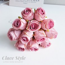 클레이스 사랑고백 장미 꽃다발, 1개, 핑크