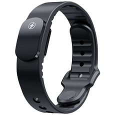 스마트 정전기 방지 팔찌 겨울철 정전기 제거 밴드 남녀공용, 1개, 블랙