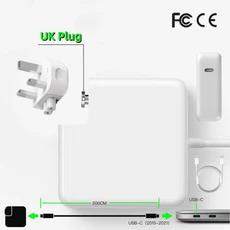 맥북 에어 및 아이패드 프로용 BINGO 30W GaN USB-C 고속 충전기 PD3.0 전원 어댑터 CE FCC RoHS 인증 안전, 04 PD 30W-UK Plug