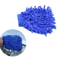 세차 양면 양모 워시미트 세차장갑 자동차 극세사 청소 걸레 왁싱 타올 타월, 1개