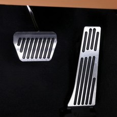 Jaronx BMW 페달 커버 드릴 브레이크 없는 페달 커버 미끄럼 방지 가스 (1' F20/2' F22/3' F30 G20/4' F32/5' G30/6' F12 G32/7', A Model