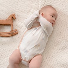 메르베 말띠 유니콘 배내바디슈트 배냇저고리 신생아 출산선물 2단스냅 바디수트