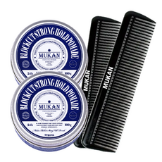 무칸 블럭컷 스트롱 홀드 포마드, 100g, 2개