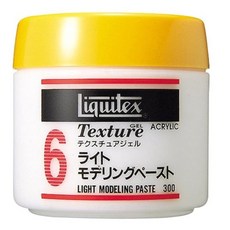 리퀴텍스 Liquitex 아크릴 페인트 텍스처 젤 라이트 모델링 페이스트 No.6 300ml, 1개, 1개