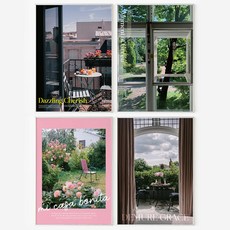 인테리어 감성 창문 밖 풍경 4종 프리미엄 대형 포스터 세트 A2 59cm