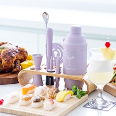 Homecock 雞尾酒調酒器套組, 1組, 紫色