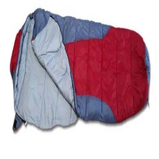 살림냥냥 후드형 침낭 사계절침낭, LW후드침낭(투톤그린)