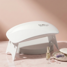 젤네일 램프 자취생 원룸 1인가구 미니 UV LED 휴대용 셀프 네일 아트 도구 큐어링기, 1