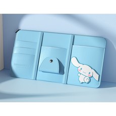산리오 차량용 썬바이저 포켓 카드수납 선글라스 거치대, 시나모롤, 1개