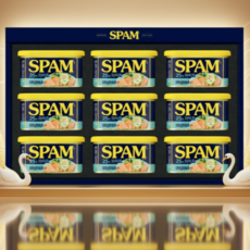 CJ 추석 선물세트 스팸 마일드 8호 (스팸200g*9개입), 3세트