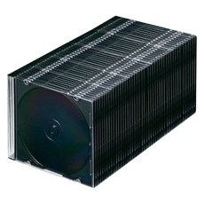 Sanwa Supply (Sanwa Supply) Blu-ray DVD CD 50 FCD-PU50MBKN2 · · 케이스 (슬림 타입 · 매