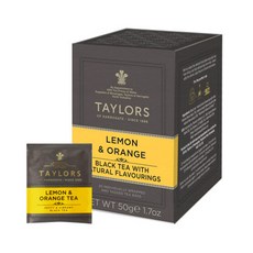 테일러스오브헤로게이트 홍차 티백 레몬 앤 오렌지, 2.5g, 20개입, 1개