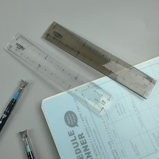 구부러지는자 15cm 색생램덤 1개입, 본상품