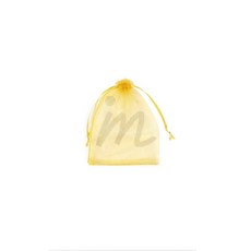 꿀이맘 포장용 망사 주머니 선물포장백, 화이트 7x9