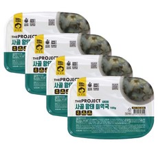 강아지 기력보충 특식 노견 영양식 보양식, 사골 미역국, 100g, 4개